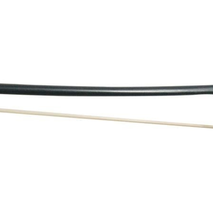 Kinglos KNG XS-92VN 4/4 Karbon Fiber Keman Yayı - Siyah (Profesyonel) | Dayanıklı Karbon Fiber Gövde, Mükemmel Denge ve Esneklik, Doğal At Kuyruğu Kılı